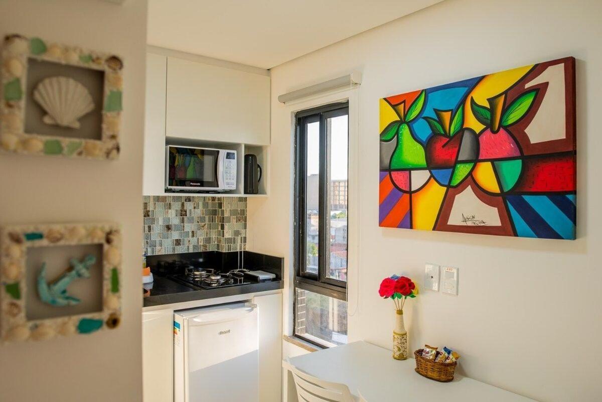 507 Lindo Flat Mobiliado Na Praia De Iracema Форталеза Екстер'єр фото